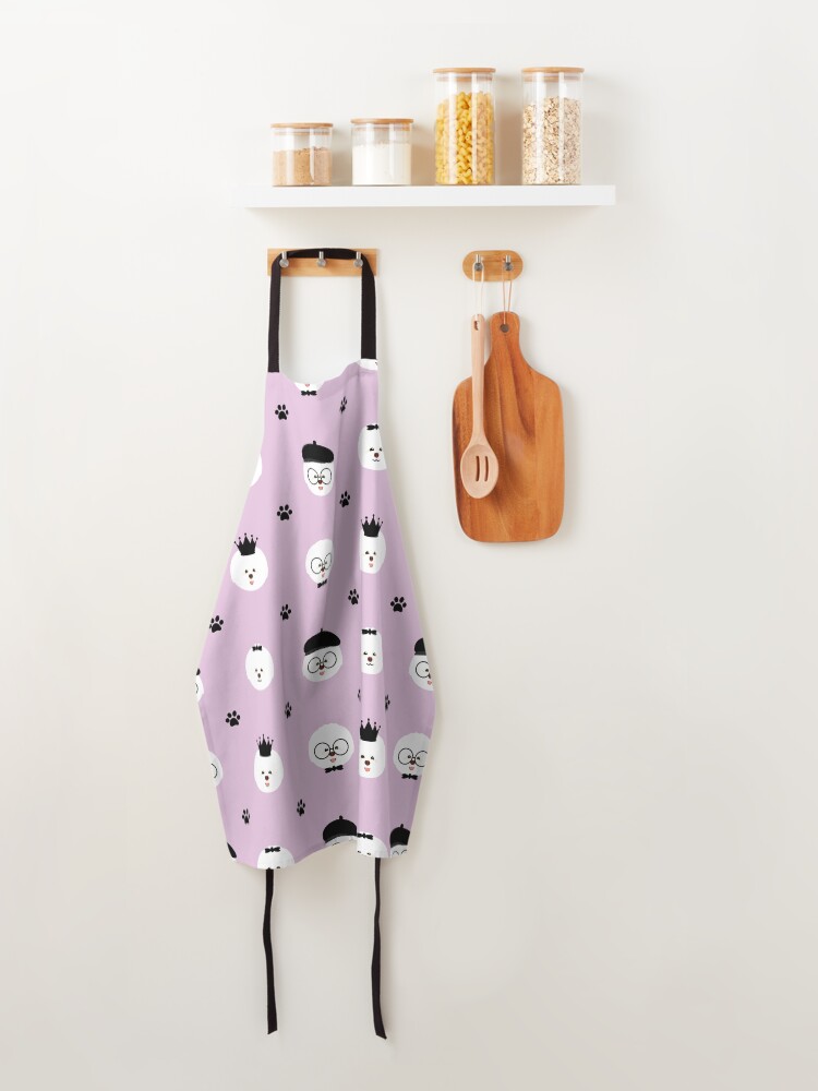 Alternate view of Fashion Bichon Frise Head Apron