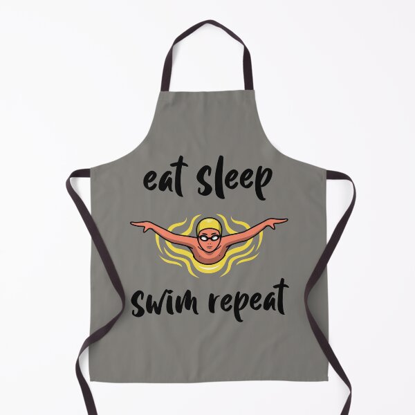 Item preview, Eat Sleep Swim Repeat designed and sold by vibrantyy.