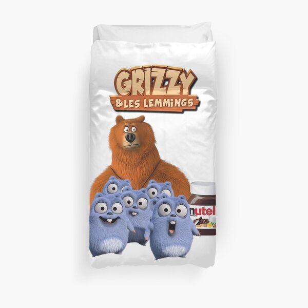Grizzy and lemmings Duvet Cover