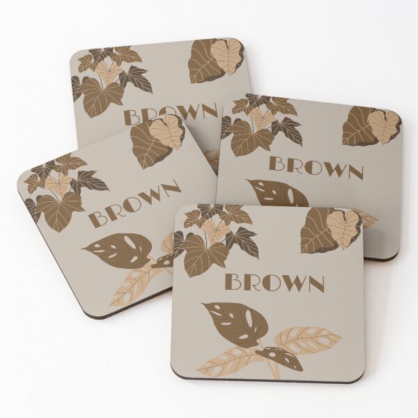 Item preview, BROWN tropical designed and sold by thetholab.