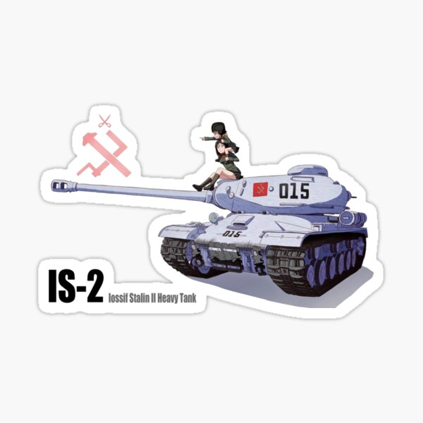 Girls Und Panzer - Katyusha and Nonna Sticker