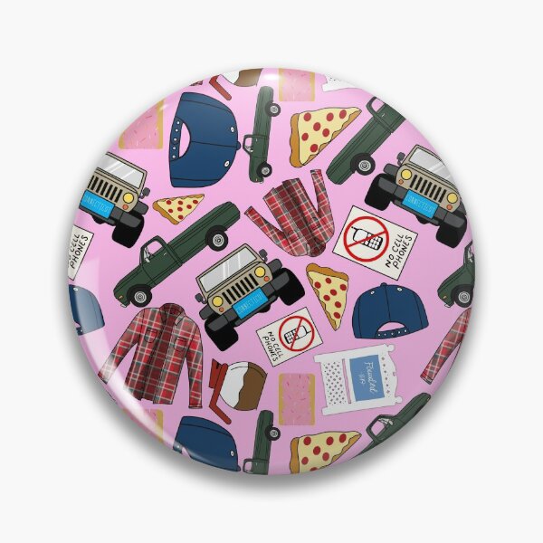 Item preview, Luke Lorelai Fan Pattern Icons All Over Print Pink Pack designed and sold by Sunny Collections.