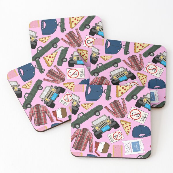 Item preview, Luke Lorelai Fan Pattern Icons All Over Print Pink Pack designed and sold by Sunny Collections.