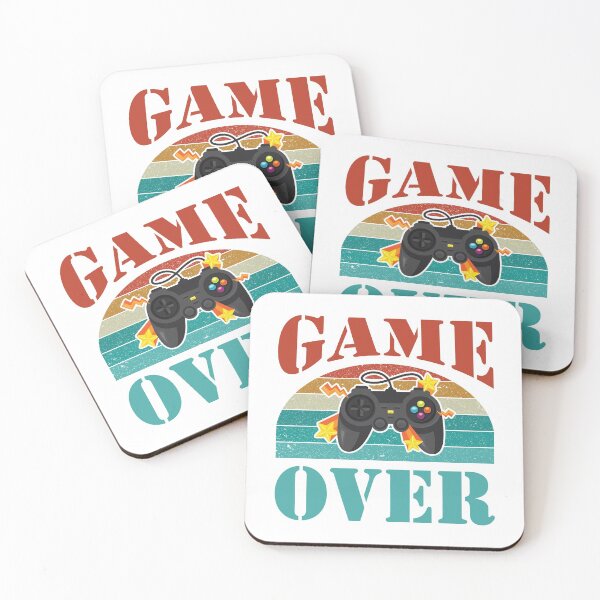 Item preview, Vintage Game Over Design for Gamers designed and sold by ecdato.