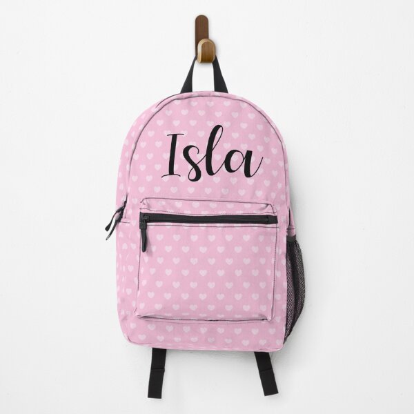 Item preview, ♥ Isla ♥ pink polka dot heart pattern - pretty, cute and girlie designed and sold by Bertie-Bu.