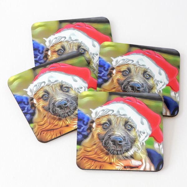 Artikelvorschau, Hund der Weihnachtsmann entworfen und verkauft von RitaMaye.