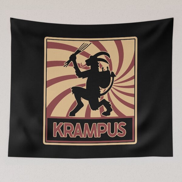 Item preview, Krampus Propaganda style pre-Germanic Paganism designed and sold by funnytshirtemp.