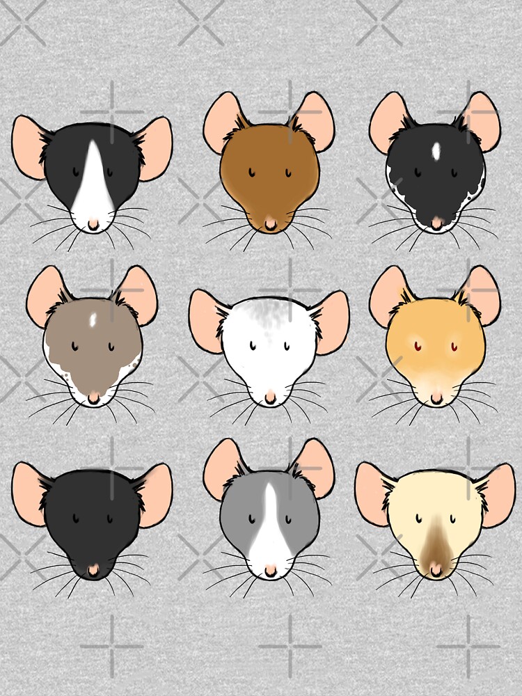 Ratty Faces by sillybadger
