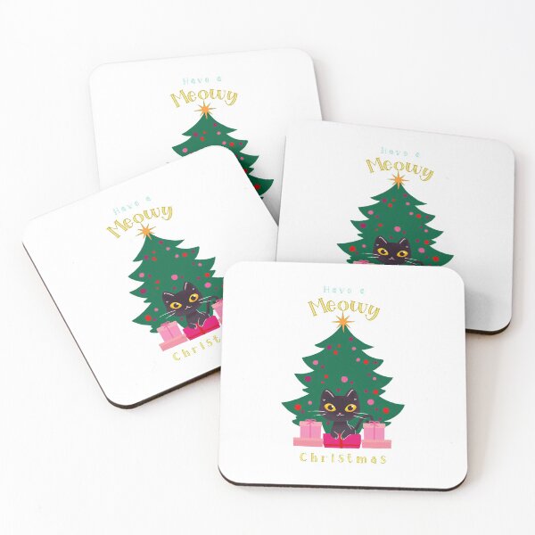 Item preview, Have A Meowy Christmas designed and sold by unikologo.
