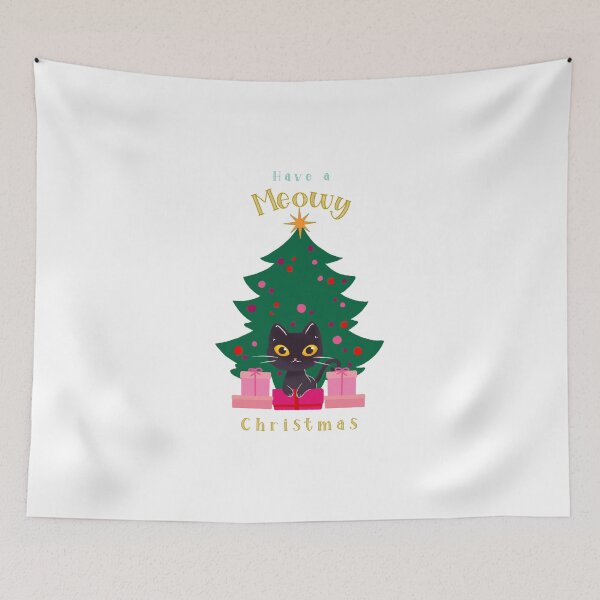 Item preview, Have A Meowy Christmas designed and sold by unikologo.