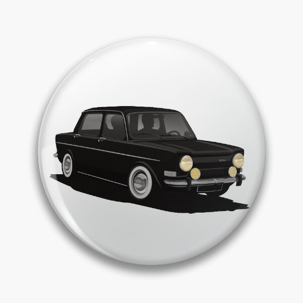 Item preview, Simca 1000 Special - black designed and sold by knappidesign.