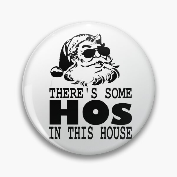 Item preview, Funny Santa There's Some Hos in this House - gen z Christmas gift designed and sold by HINDAM4U.