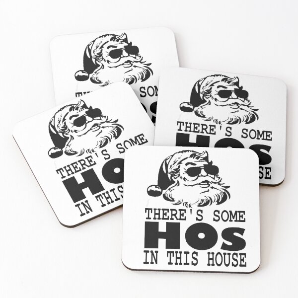 Item preview, Funny Santa There's Some Hos in this House - gen z Christmas gift designed and sold by HINDAM4U.