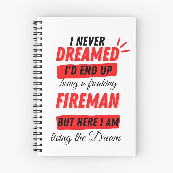 Item preview, fireman Funny firefighter meme designed and sold by OneTimeEngineer.