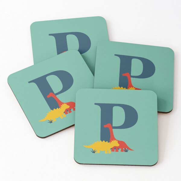 Item preview, Dinosaurs - Personalised P Name, Initial, Monogram designed and sold by CocoandDaisy.