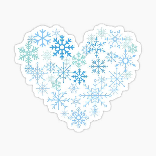 Item preview, A heart of snowflakes designed and sold by Dankio.