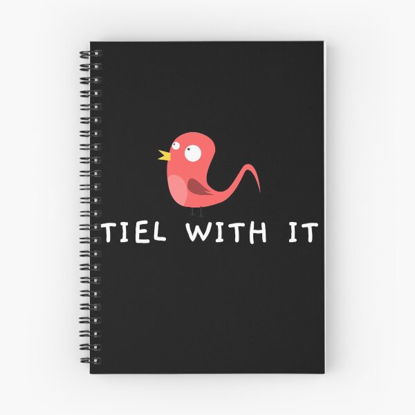 Item preview, Funny Tiel With It Design designed and sold by BahiaStyle.