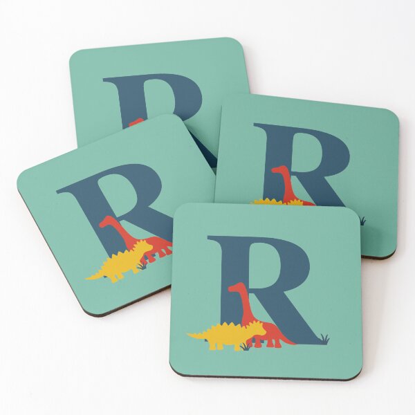 Item preview, Dinosaurs - Personalised R Name, Initial, Monogram designed and sold by CocoandDaisy.