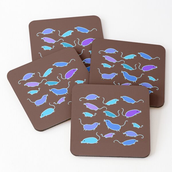 Item preview, Cute and Colorful Mouse Pattern (brown) designed and sold by Davey's Designs.