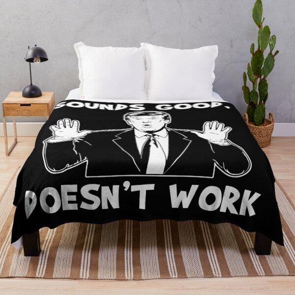 Item preview, Sounds Good Doesn't Work Meme designed and sold by FinestMeme.