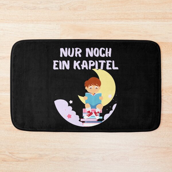 Item preview, Reader Bookworm Book Nur noch ein Kapitel Moon designed and sold by Two Left Hands Design.