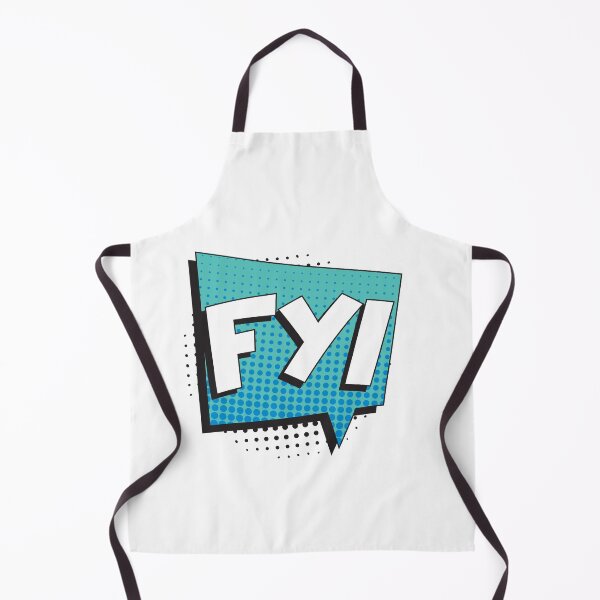 Item preview, Abbreviation FYI (for your information) in retro comic speech bubble designed and sold by acidmit.