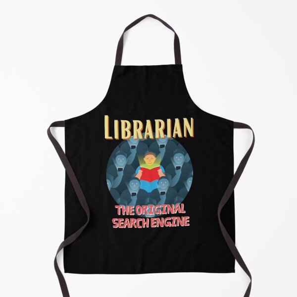 Item preview, Librarian Humor The Original Search Engine Fun designed and sold by Two Left Hands Design.