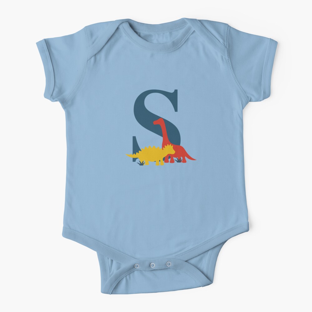 personalised initial baby clothes