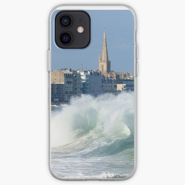 ART GRAFFITI TATTOO PHARE PEINTURE BATEAU FRANCE BRETAGNE SAINT MALO iPhone Flexible Hülle