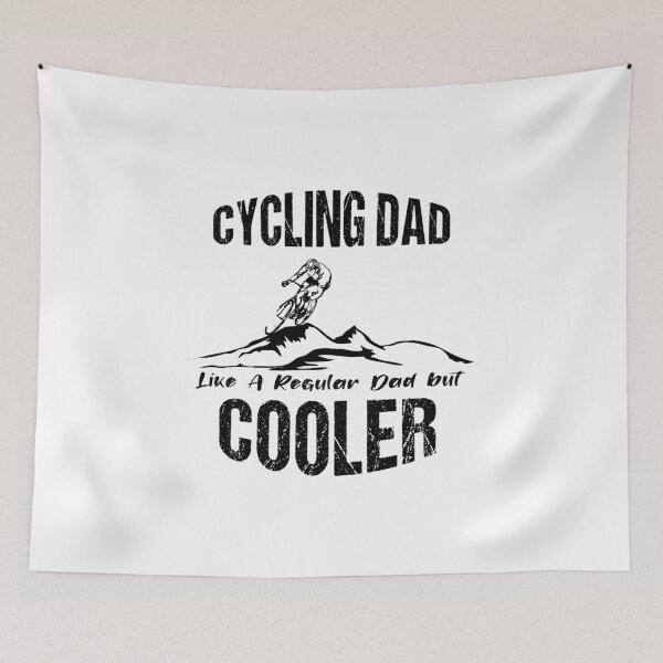 Item preview, Cycling Dad Like A Regular Dad But Cooler Cool Dad Biking Graphic Design designed and sold by Artysneak.
