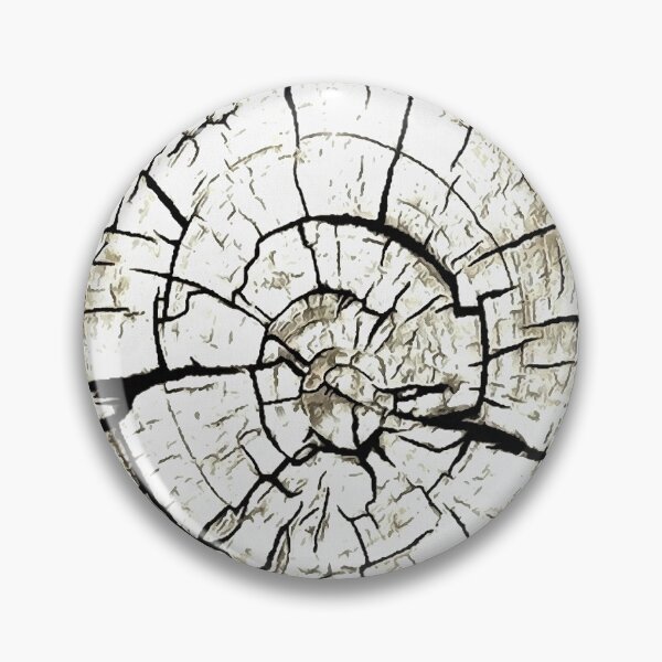 Item preview, Tree Stump In Pale Grey Monotone Abstract Art designed and sold by taiche.