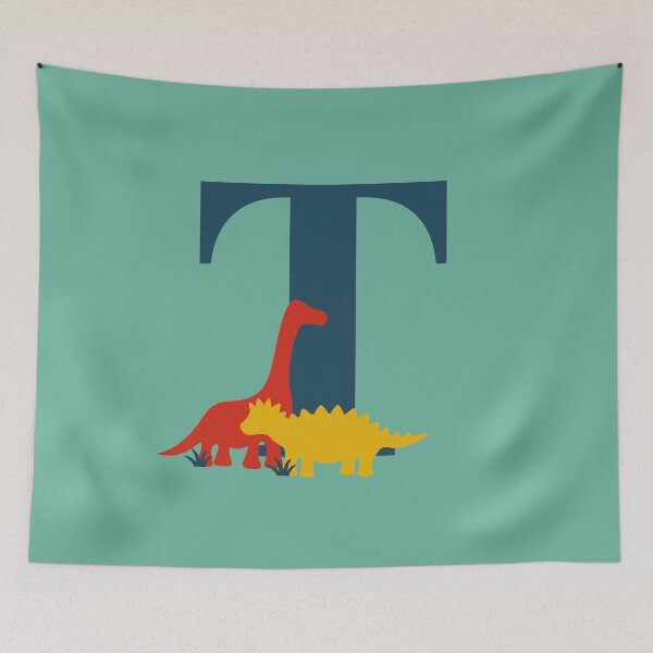 Item preview, Dinosaurs - Personalised T Name, Initial, Monogram designed and sold by CocoandDaisy.