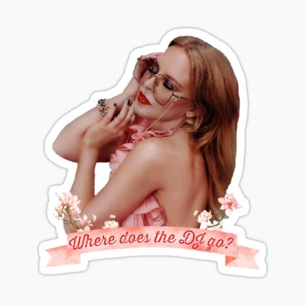  kylie minogue disco where does the dj go sticker for sale by allt