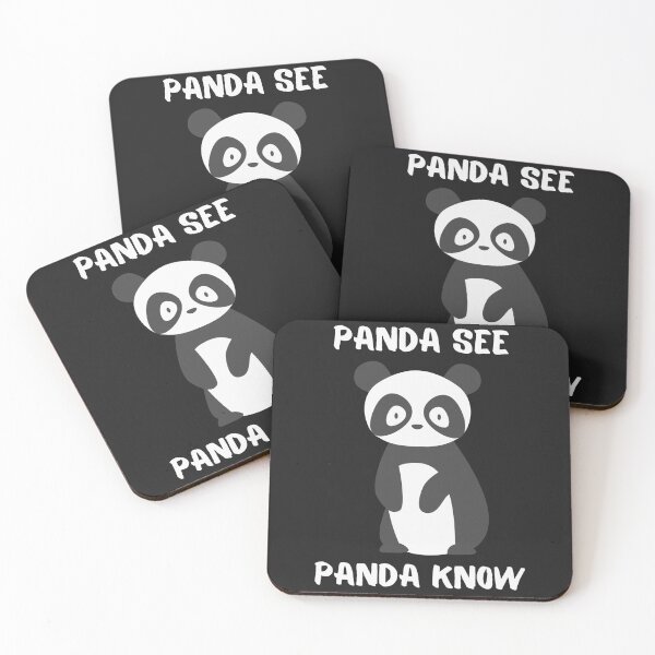 Item preview, Pand see. Panda know designed and sold by Joejo19.