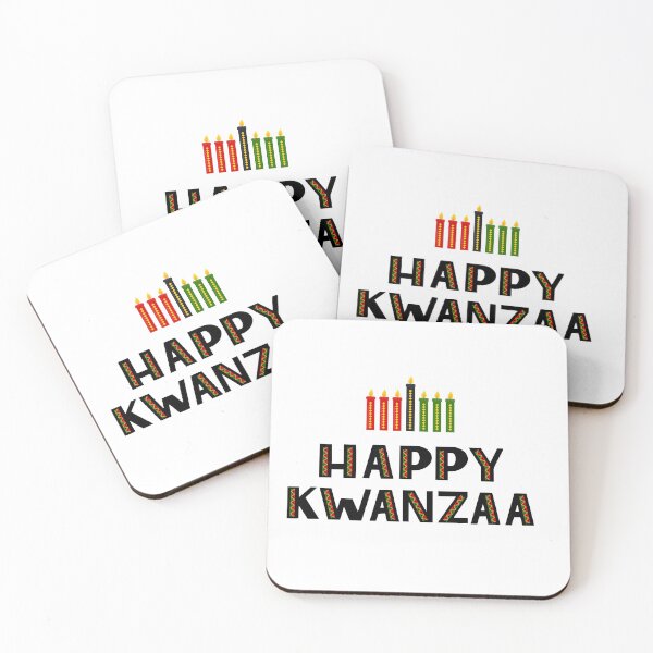 Item preview, Happy Kwanzaa lettering. African American holiday. designed and sold by LaBelezoka.