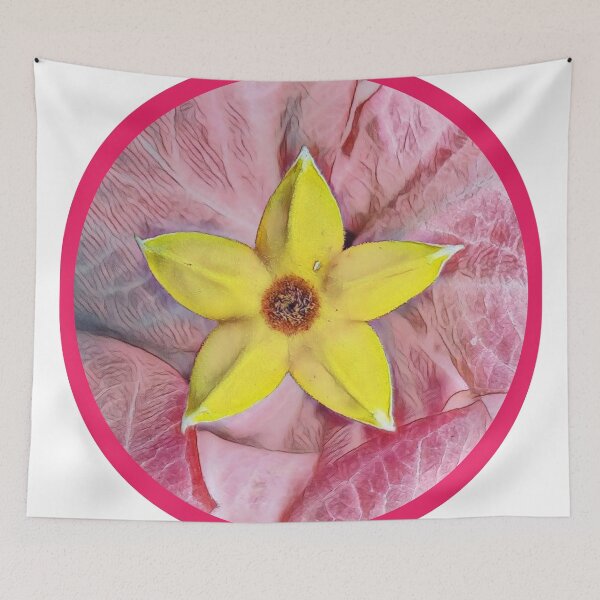 Item preview, Yellow flower design designed and sold by kimcrunner.