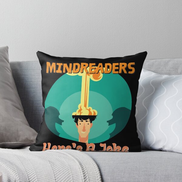 Item preview, Bookworms Humor Party Mindreaders Here's A Joke designed and sold by Two Left Hands Design.