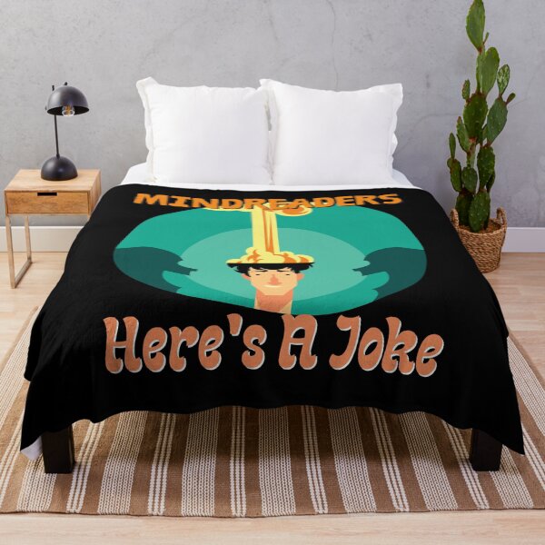 Item preview, Bookworms Humor Party Mindreaders Here's A Joke designed and sold by Two Left Hands Design.