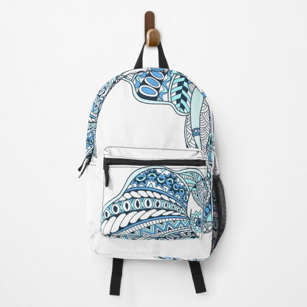 Item preview, Indian Blue Decorated Elephant designed and sold by JTS STORE.