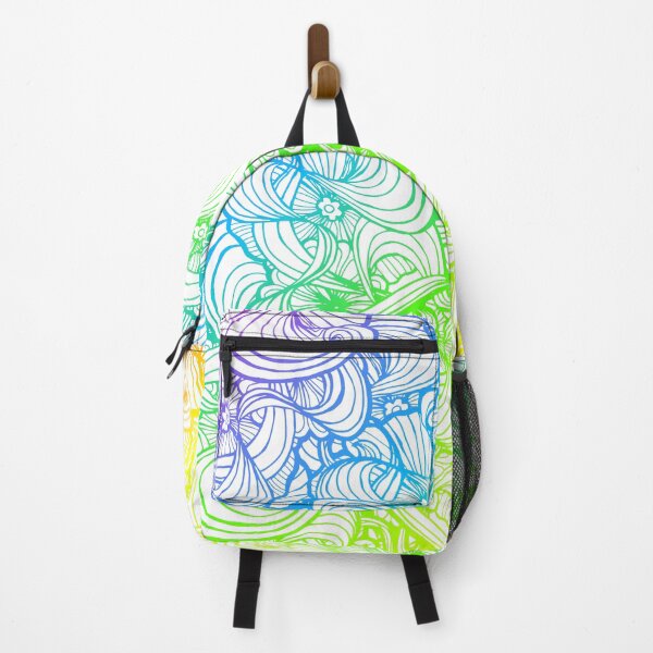 Item preview, Abstract and colorful rainbow design designed and sold by HibaArts.