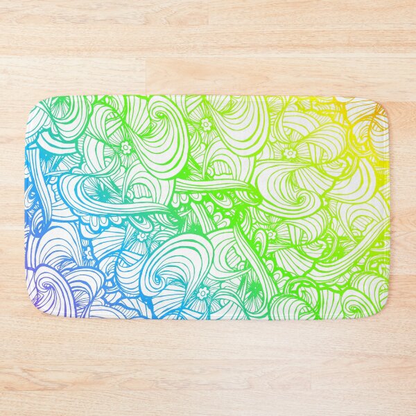 Item preview, Abstract and colorful rainbow design designed and sold by HibaArts.