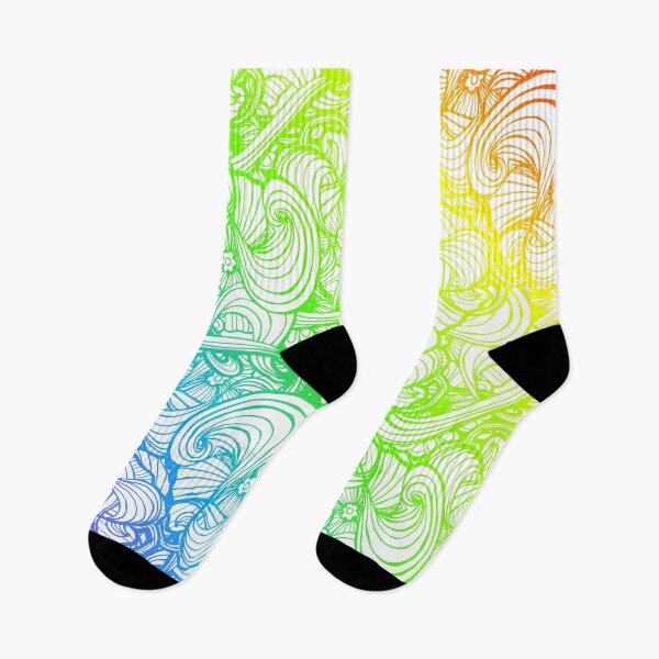 Item preview, Abstract and colorful rainbow design designed and sold by HibaArts.