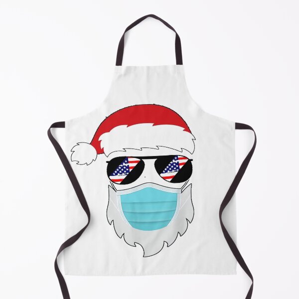 Item preview, Funny Hipster Santa with Mask - Hipster Santa - Ugly Christmas designed and sold by HINDAM4U.