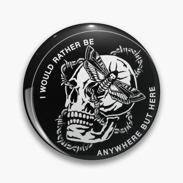 Item preview, I would rather be anywhere but here designed and sold by Skeltini.