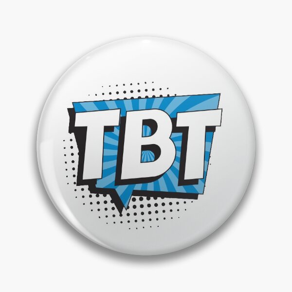 Item preview, Abbreviation TBT (throwback thursday) in retro comic speech bubble designed and sold by acidmit.