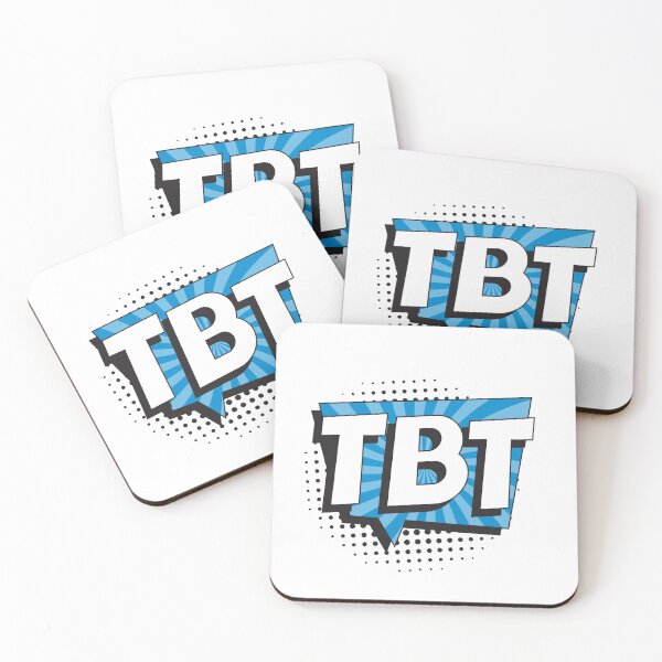 Item preview, Abbreviation TBT (throwback thursday) in retro comic speech bubble designed and sold by acidmit.