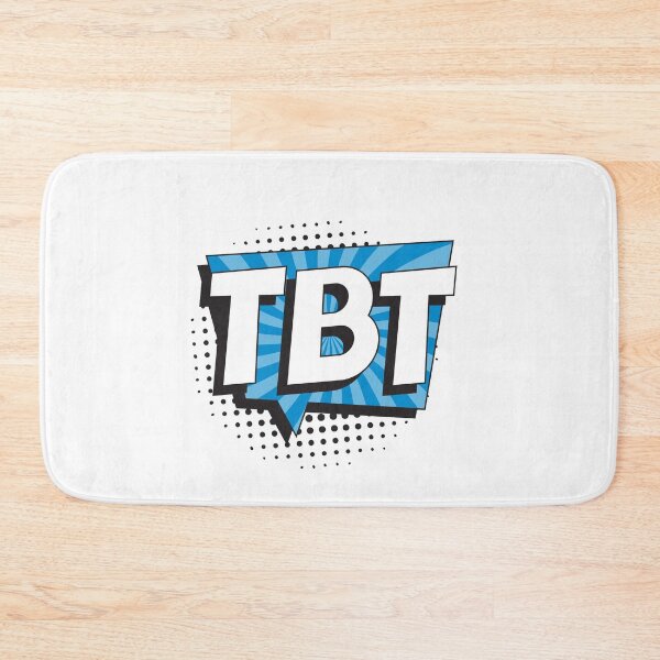 Item preview, Abbreviation TBT (throwback thursday) in retro comic speech bubble designed and sold by acidmit.