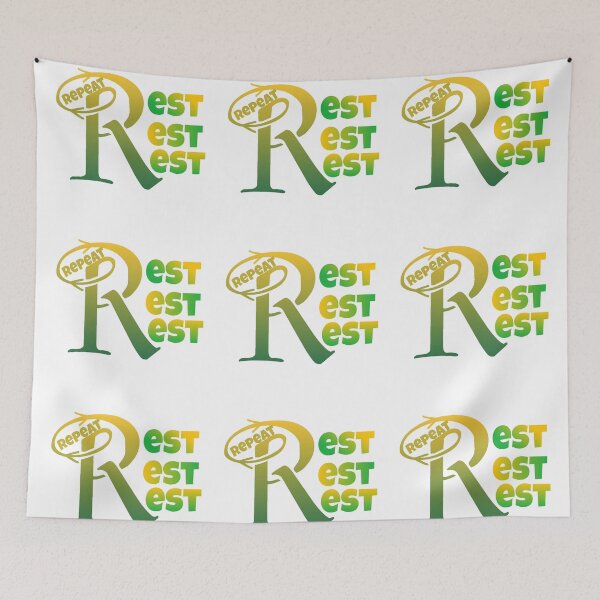 Item preview, Rest rest rest repeat designed and sold by ArtOfArty.