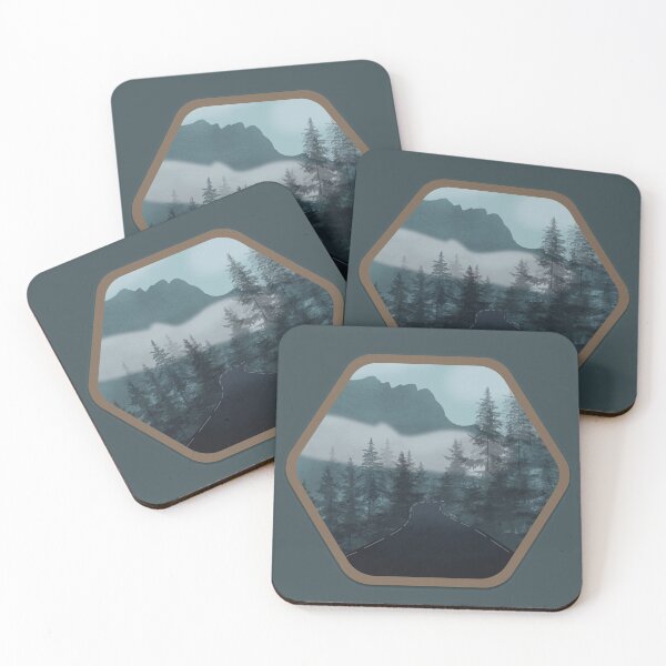 Item preview, Winter Mountain Road designed and sold by EszterKate.