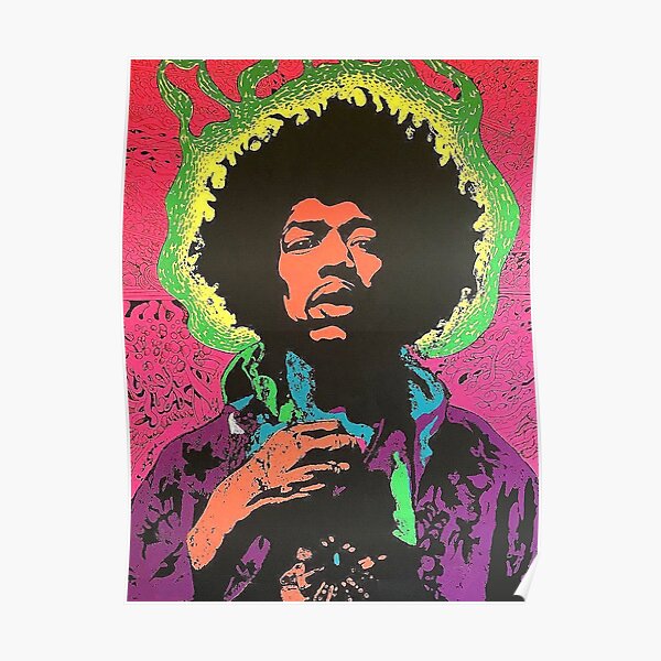 Esthétique JimiHendrix Poster